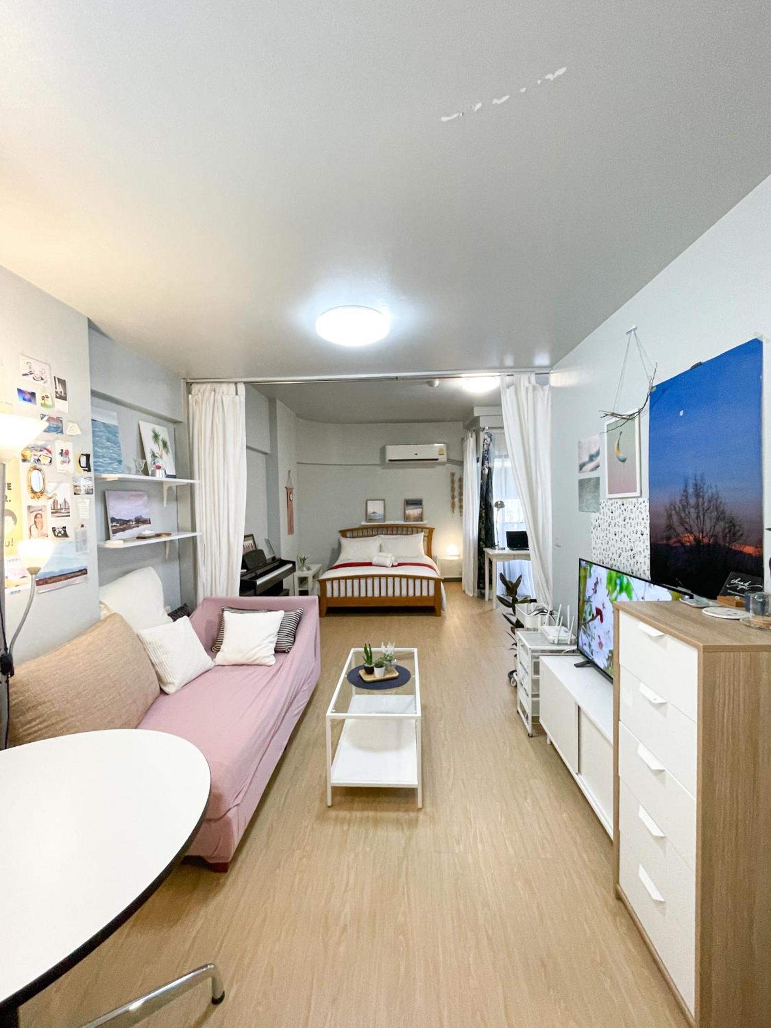 Ferienwohnung Tower Resident In The Heart Of Bangkok Shopping Center Makkasan Exterior foto