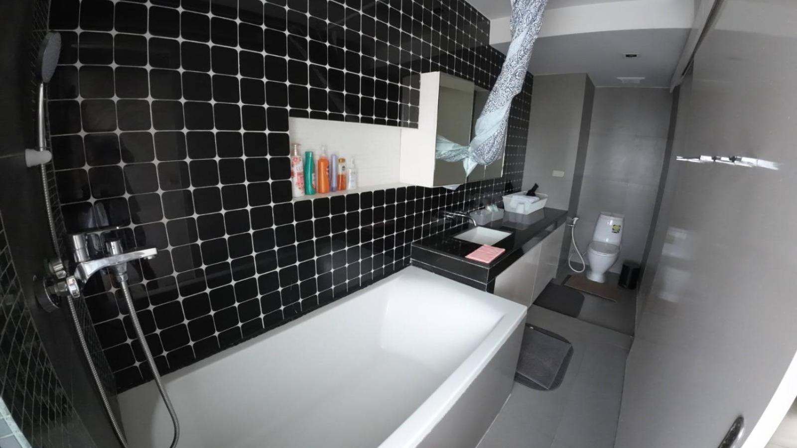 Ferienwohnung Tower Resident In The Heart Of Bangkok Shopping Center Makkasan Zimmer foto