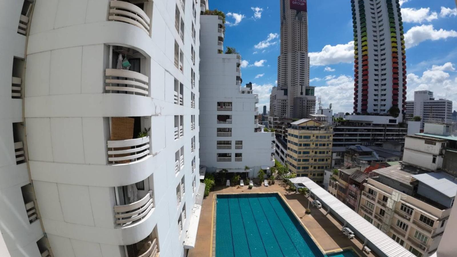 Ferienwohnung Tower Resident In The Heart Of Bangkok Shopping Center Makkasan Zimmer foto